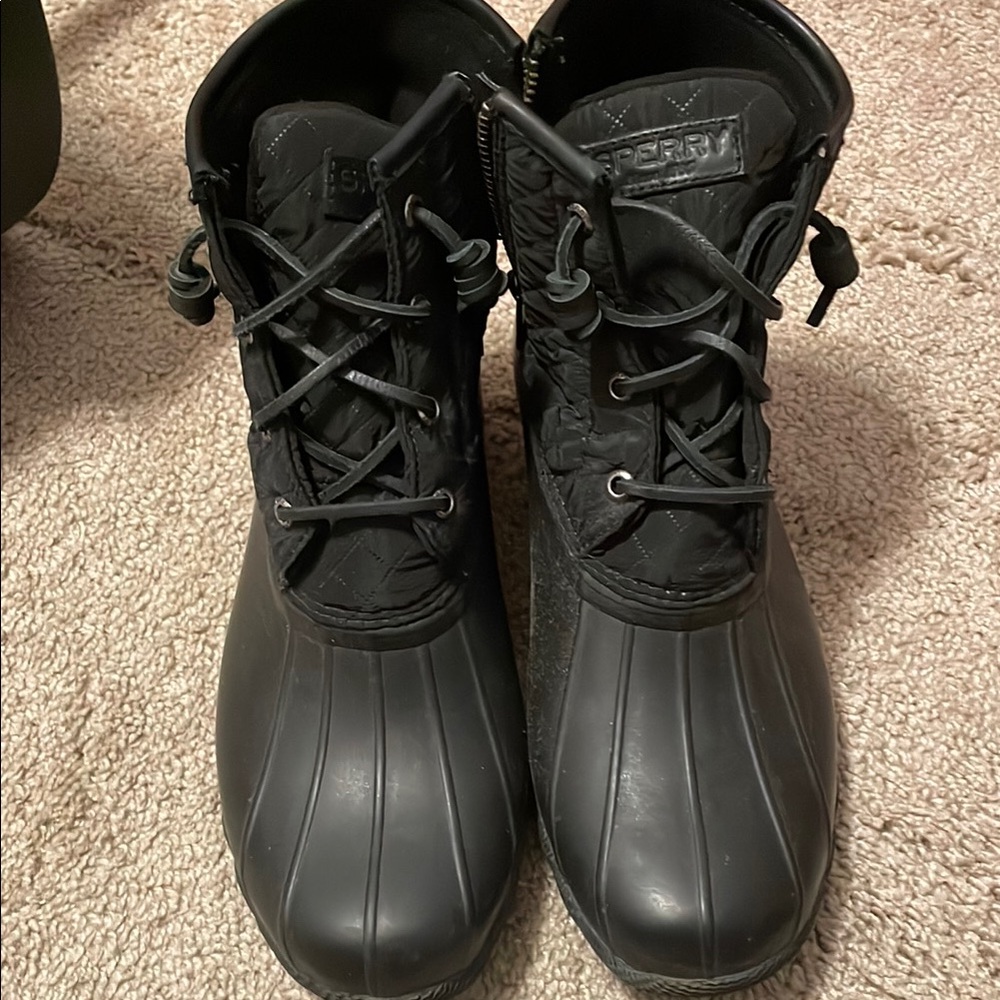 Sperry Black Duck Boots